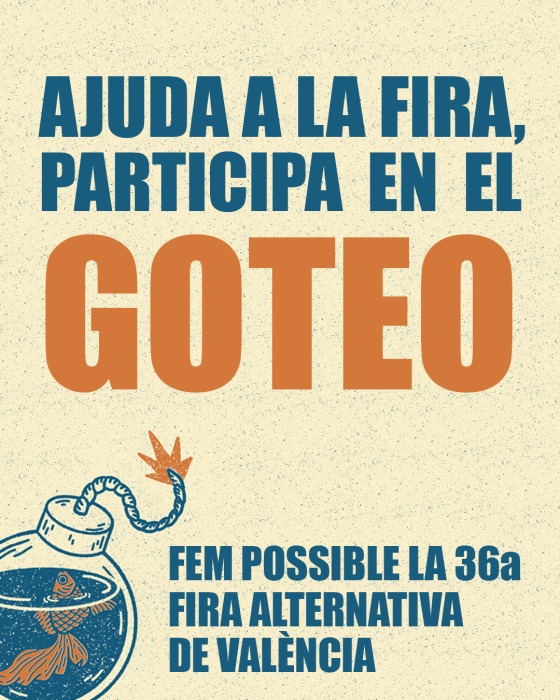 Ajuda a la Fira. Participa en el Goteo!